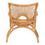 Fauteuil bohémien en rotin naturel