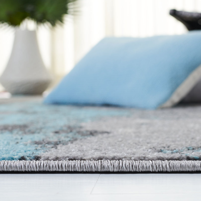 Drury Abstract Area Rug, Runner 76 x 183cm