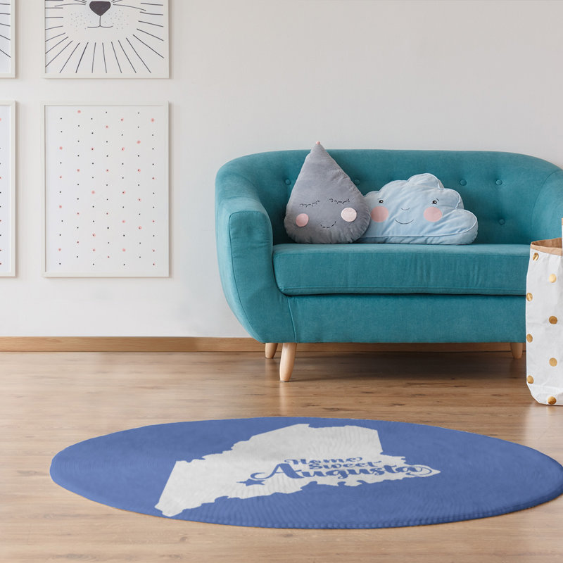 Tapis de poly-chenille en polyester augusta maine