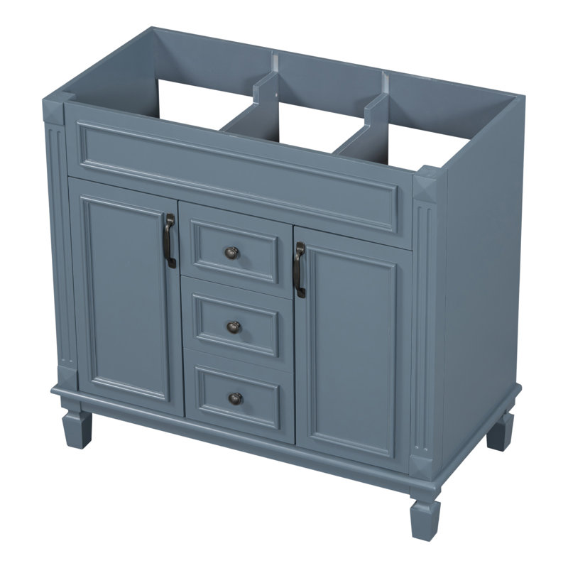 Base de meuble-lavabo simple 35,9 po seulement