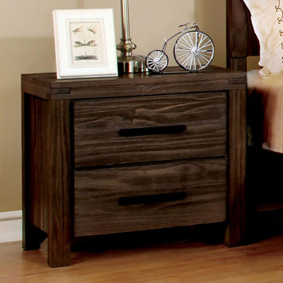 Posner Solid Wood Nightstand