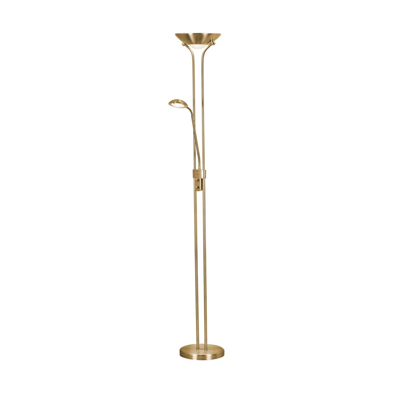 Ahkai 180cm Satin LED Traditional Floor Lamp