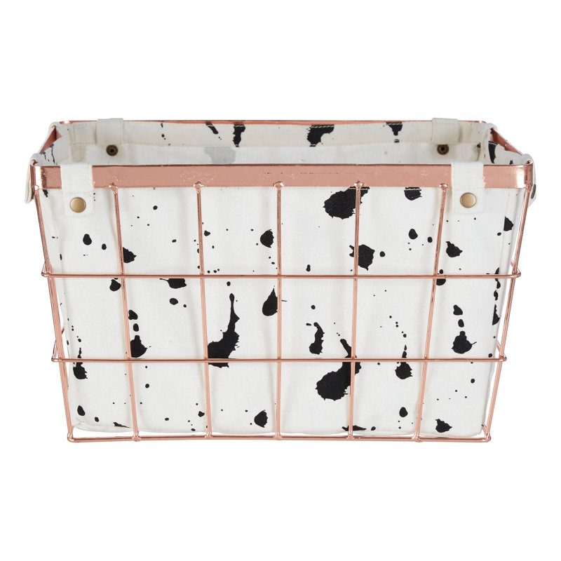 East Urban Home Wire Decorative Basket