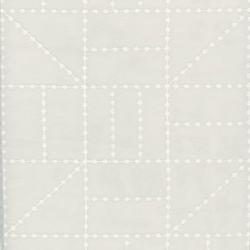 Dominoes Fabric, Tussah