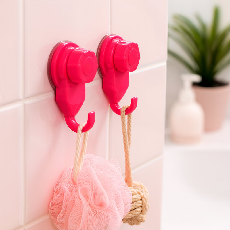 Aspiration forte pour portemanteaux et crochets, Fuchsia