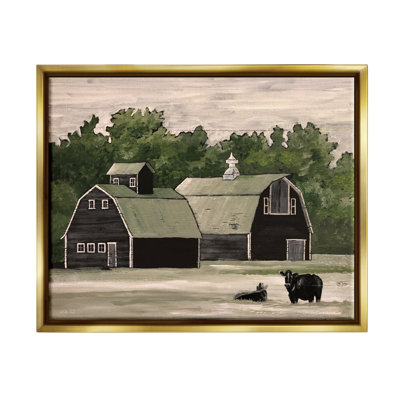 " Stable Barn Country Rural Cattle " by Cindy Jacobs