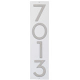 Floating 1-Line Wall Address Plaque