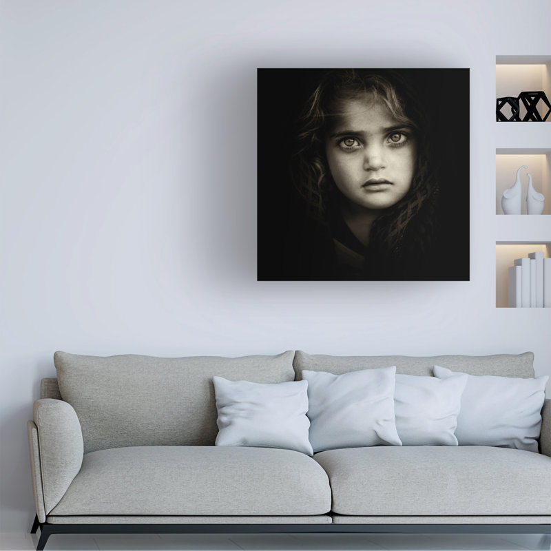 Art sur toile, "Usher Bagheri", H 14 po x l 14 po