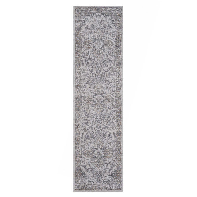 Collection Ivory/Beige/Oriental Non-Shedding Living Room Bedroom Dining Home Office Stylish And Stain Resistant Area Rug