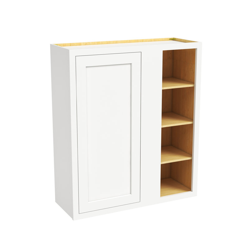 Armoire murale de coin de cuisine encastrable L 36 po x H 42 po x P 13,5 po prête à assembler Casainc, W36"x H42"