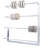 Conelia 23.6" H x 19.69" W x 3.94" D Ribbon Storage Rack