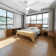 52" 5 - Blade Modern Ceiling Fan With Led Lights And Remote Control