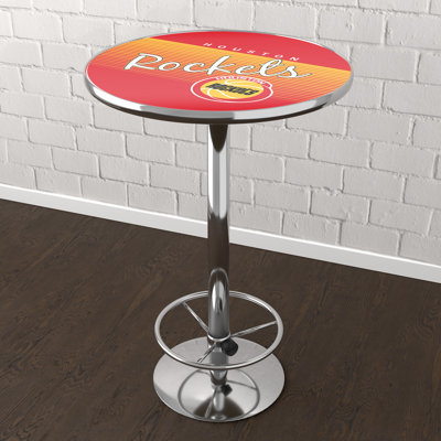 Round Metal Base Dining Table