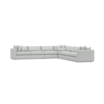 Bernhardt Helena 5-Piece Fabric Sectional