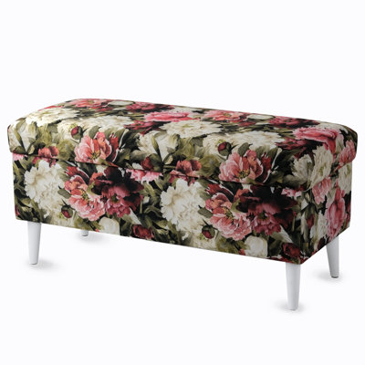 Padillo Polyester Upholstered Storage Bench