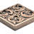 4 in. x 4 in. Hand Painted Resin Decorative Accent-83456473