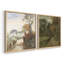 «Vintage Landscape», impression giclée sur cadre en X - ensemble de 2-1797963104-1797963110