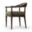 Dane Leather Upholstered Arm Chair-329137596
