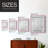 Neutral Laundry Rules Framed Print - Solid Wood-863141743-863141736