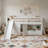 Slide Wood , Storage, Twin Size Loft Bed For Kids – Safe Wooden Frame With Cabinet & Drawer