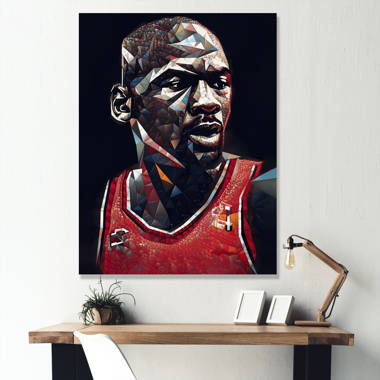 LeBron James, Kobe Bryant and Michael Jordan Framed Print