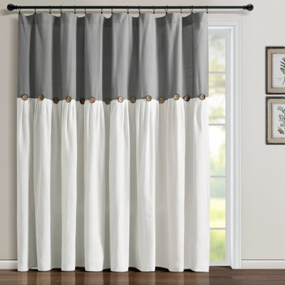 Ruya Cotton Blend Semi Sheer Curtain