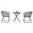 3-Piece Outdoor Bistro Set