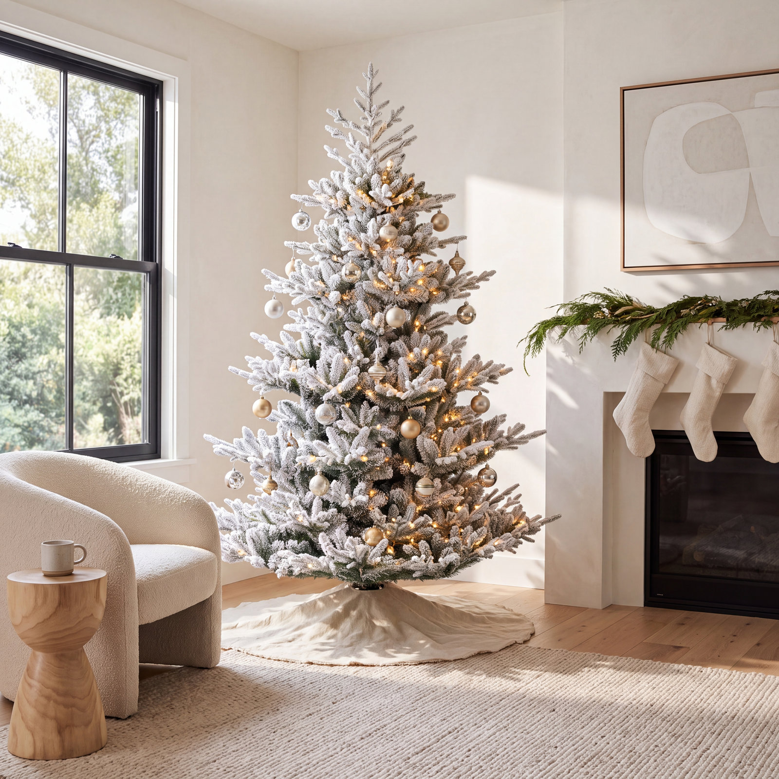 Artificial Fir Christmas Tree, 78"