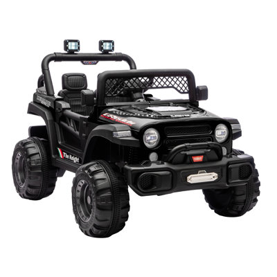 Voiture électrique pour enfants 12 V avec chauffeur de camion | Comprend 3 vitesses jusqu'à 6MPH, 2 * 550w Moto, ceinture de sécurité