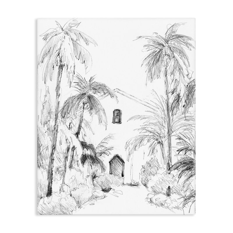 «Island Church», toile par Lanie Loreth, H 20 po x l 16 po