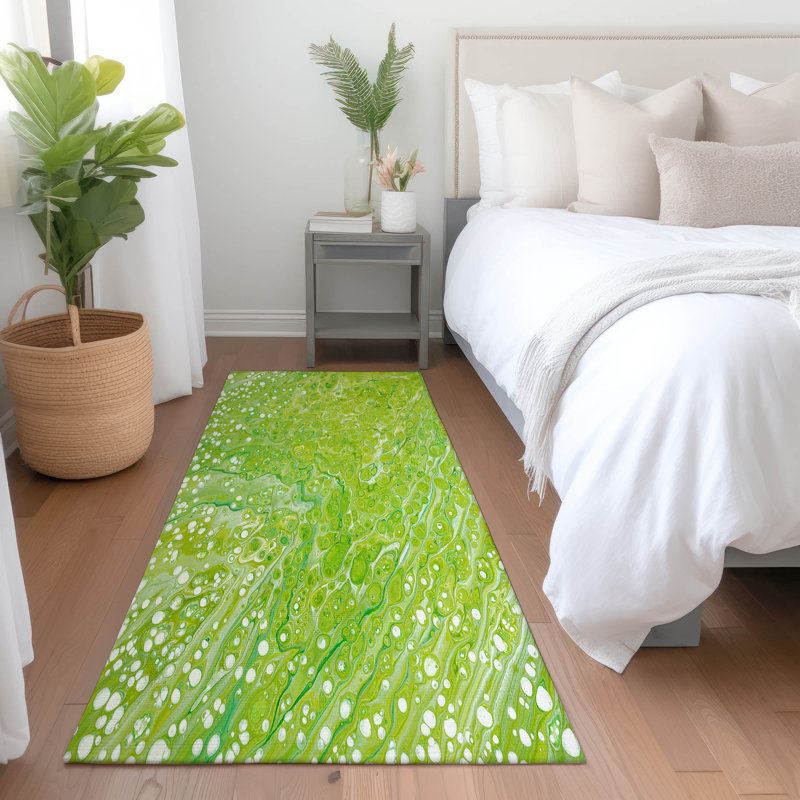 Premium Machine Washable Mayfield Clover Rug, Runner 2'3" x 7'6"