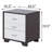 3-Drawer Rectangular Accent Table-1079336710