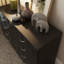 Brendle 8 Drawer Chest: 104cm Wide - High Gloss Front with Chrome Handles, Scratch Resistant-483638689