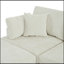 Canapé modulaire en U avec repose-pieds mobile-1113810685