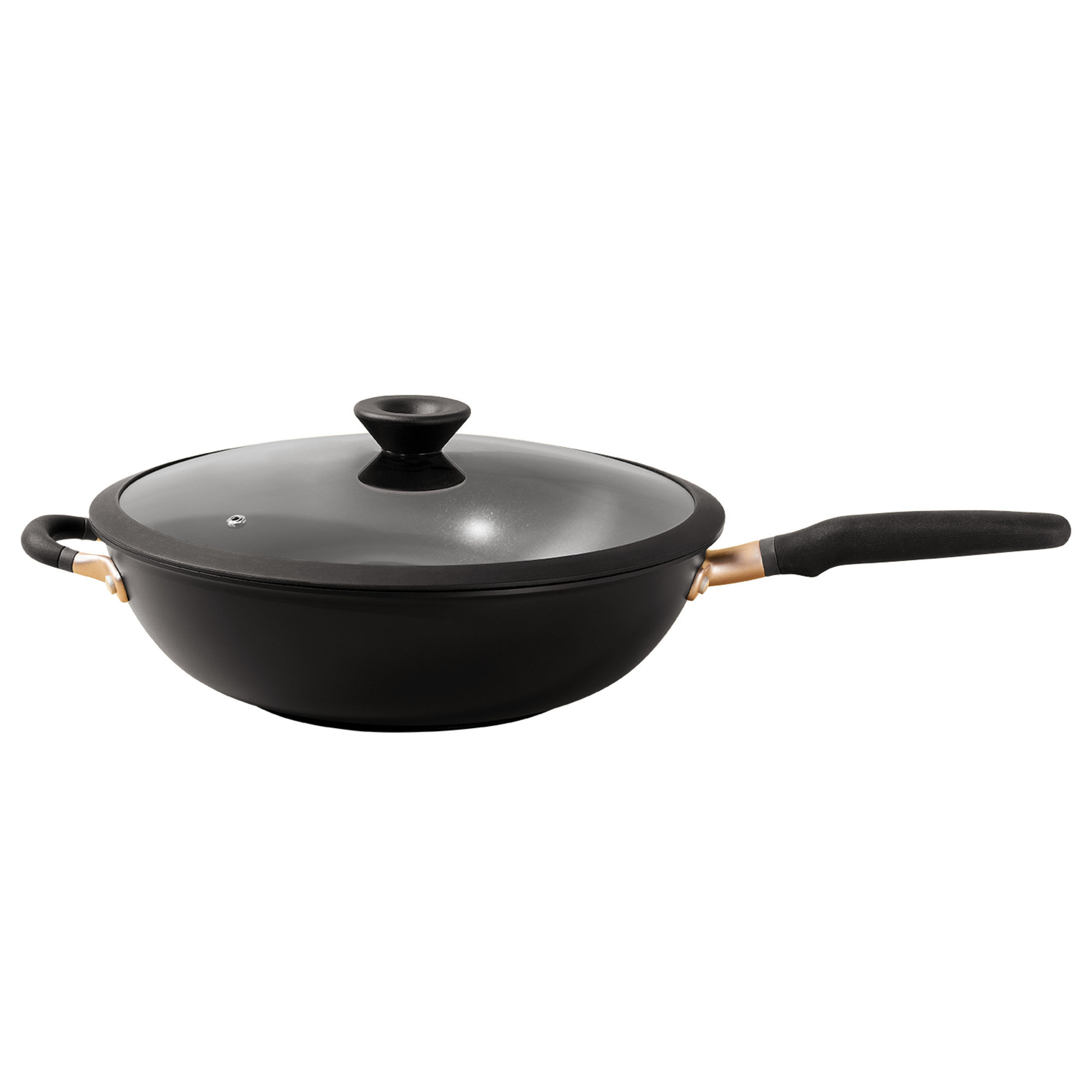 Meyer Accent Series Hard Anodized Ultra Durable Nonstick Induction Frying  Pan, 11-inch, Matte Black