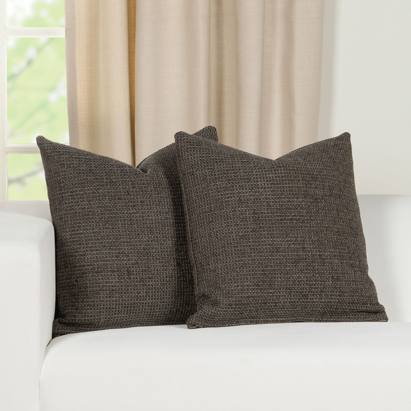 Reversible Throw Pillow, 25" x 25"