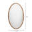 Westham Engineered Wood Oval Wall Mirror