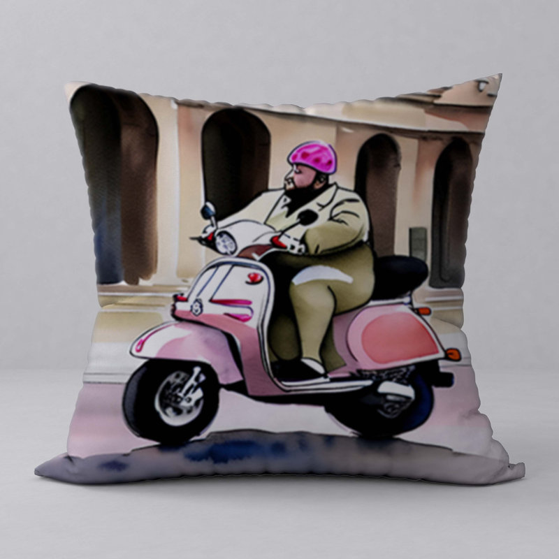 Reversible Throw Pillow