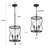 Mashaun 1 - Light Matte Black Single Pendant