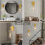 Ensemble de 2 appliques murales en cristal Raindrop