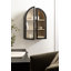 Armoire arquée en bois pour rangement mural-818859946