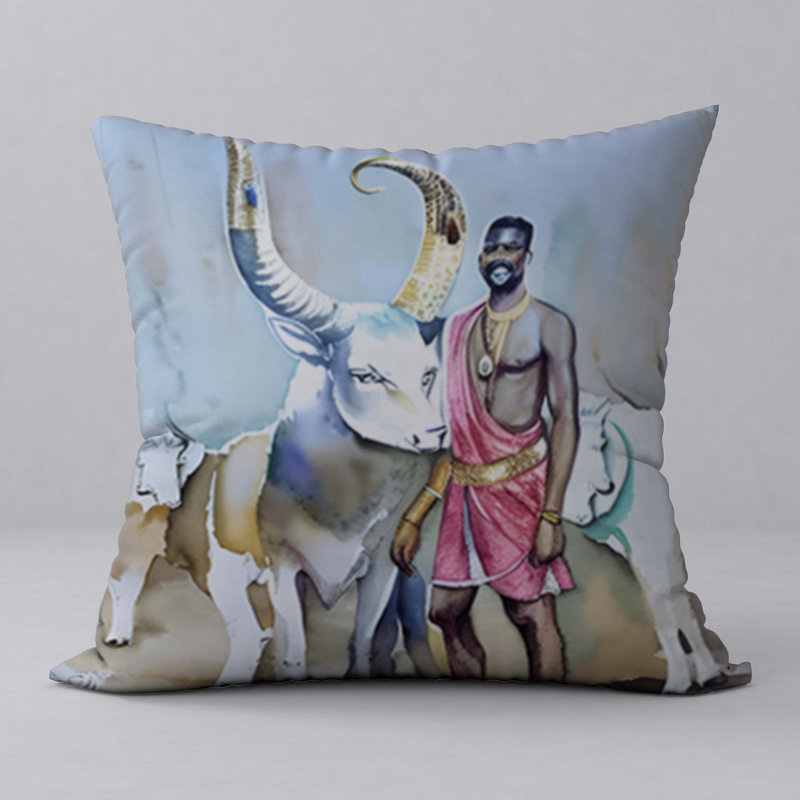 Reversible Throw Pillow