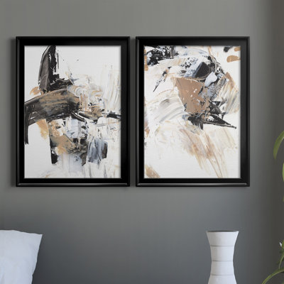 Ruckus I - 2 Piece Picture Frame Painting Set on Canvas