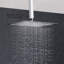 Pomme de douche à pluie profilée en métal 12 po Cube 1,75 gallons par minute-93810219