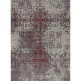 Pinnacle Hand Knotted Abstract Area Rug