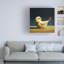 «Yoga Chick Boat Pose on Canvas» par Lucia Heffernan, impression-407444357