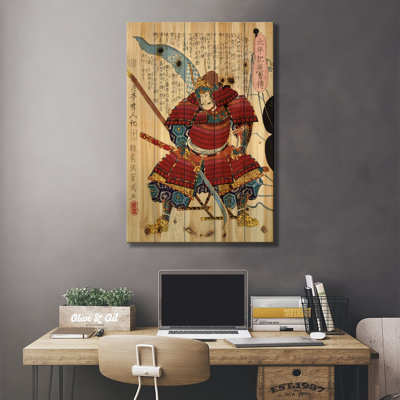 Samouraï avec Naginata