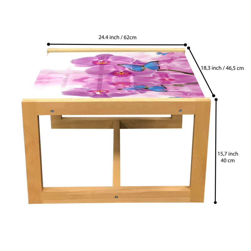 Irv Sled Coffee Table, 62cm H x 46cm W x 40cm D