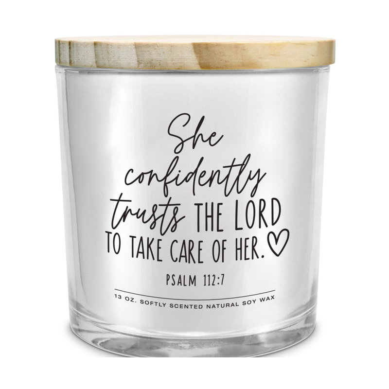 Soy Candle She Confidently Trusts The