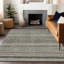 Tapis taupe Claudian ACN1625 intérieur / extérieur lavable à la machine-104236544